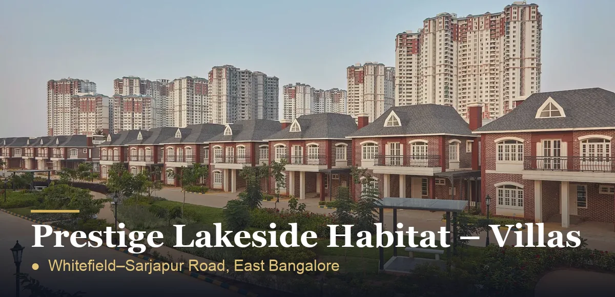 Prestige Lakeside Habitat – Villas